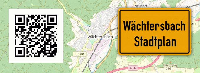 Stadtplan Wächtersbach