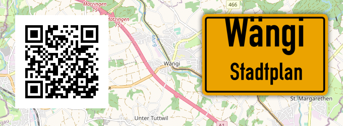 Stadtplan Wängi