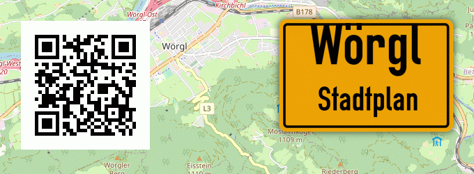 Stadtplan Wörgl