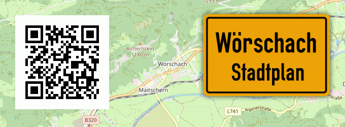Stadtplan Wörschach