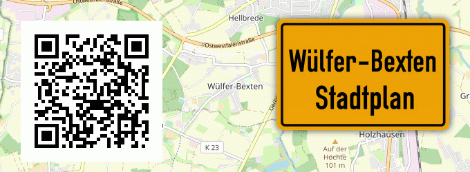 Stadtplan Wülfer-Bexten