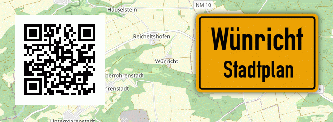 Stadtplan Wünricht