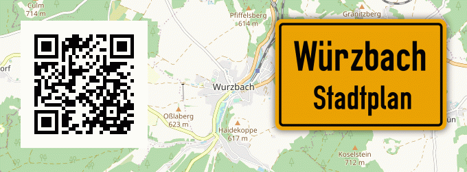 Stadtplan Würzbach