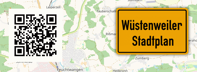 Stadtplan Wüstenweiler