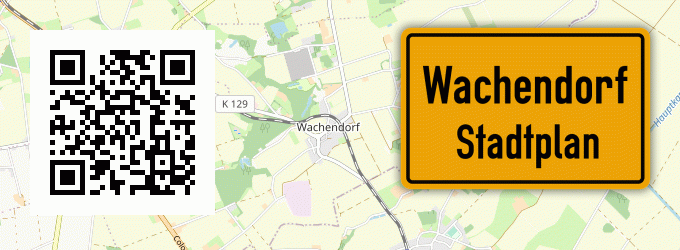 Stadtplan Wachendorf, Ems