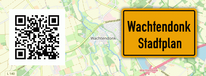 Stadtplan Wachtendonk