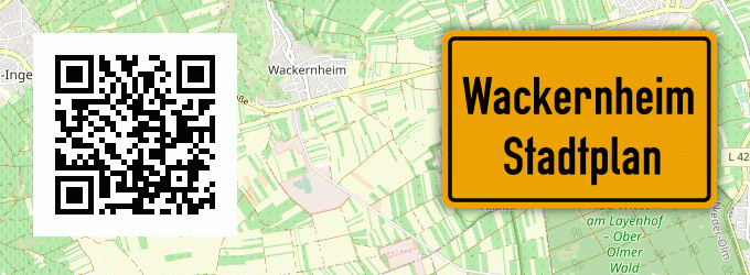 Stadtplan Wackernheim
