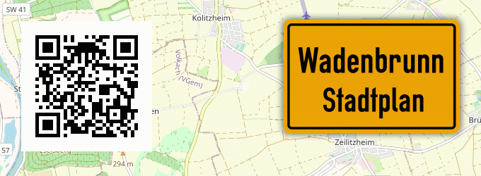 Stadtplan Wadenbrunn