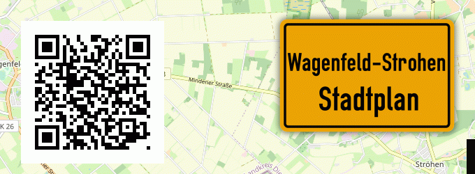 Stadtplan Wagenfeld-Strohen