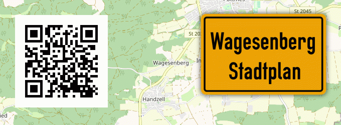 Stadtplan Wagesenberg