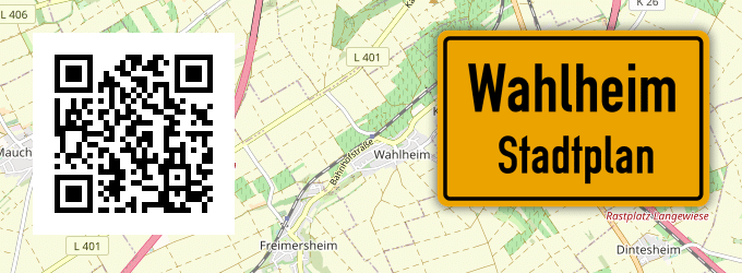 Stadtplan Wahlheim