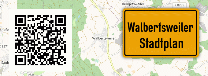 Stadtplan Walbertsweiler