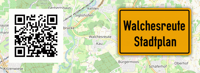 Stadtplan Walchesreute