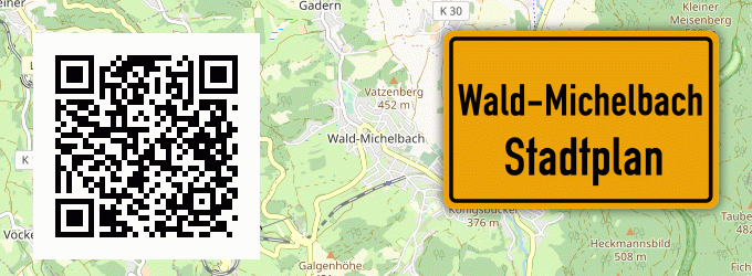 Stadtplan Wald-Michelbach