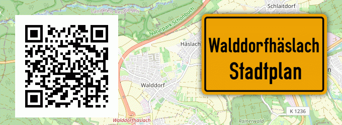 Stadtplan Walddorfhäslach