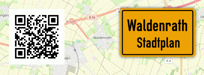 Stadtplan Waldenrath