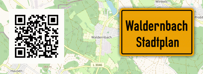 Stadtplan Waldernbach