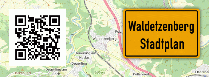 Stadtplan Waldetzenberg