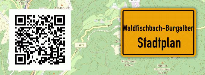 Stadtplan Waldfischbach-Burgalben