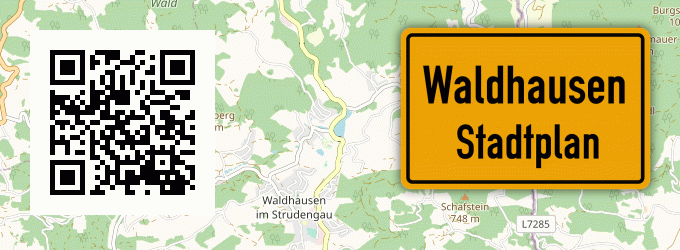Stadtplan Waldhausen