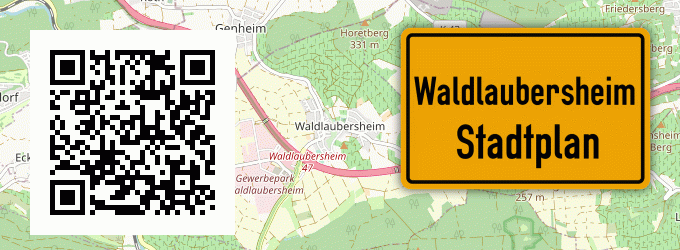 Stadtplan Waldlaubersheim