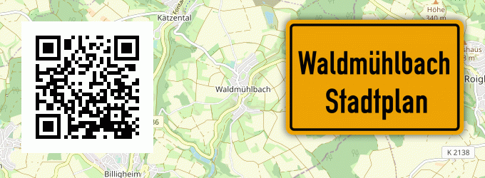 Stadtplan Waldmühlbach