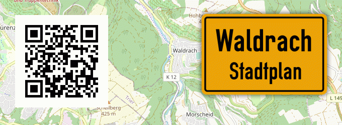 Stadtplan Waldrach