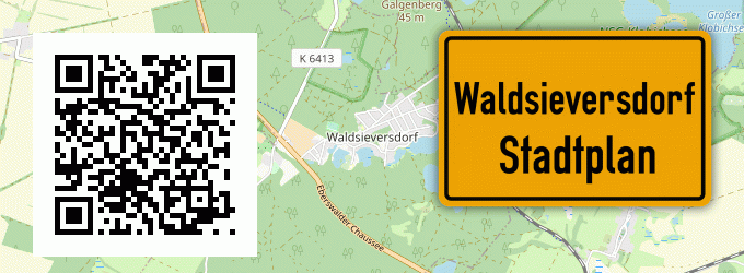Stadtplan Waldsieversdorf