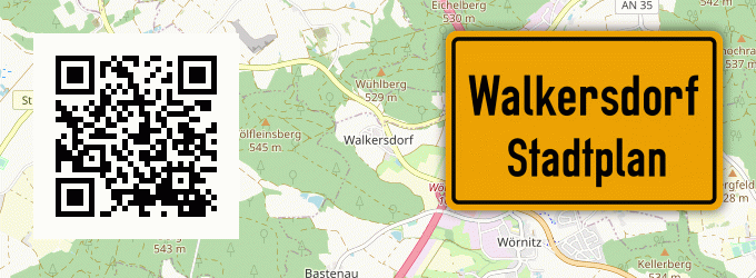 Stadtplan Walkersdorf
