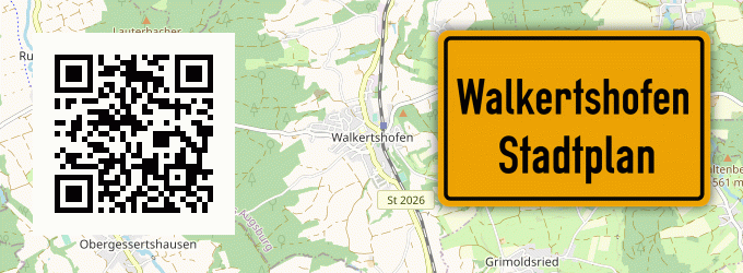 Stadtplan Walkertshofen