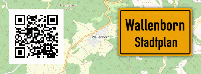 Stadtplan Wallenborn