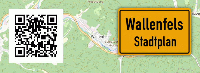Stadtplan Wallenfels