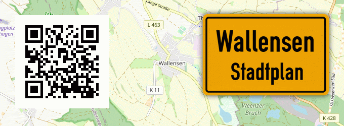 Stadtplan Wallensen