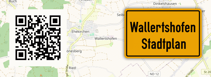 Stadtplan Wallertshofen