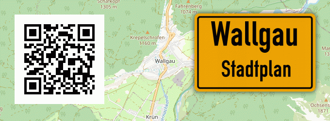 Stadtplan Wallgau