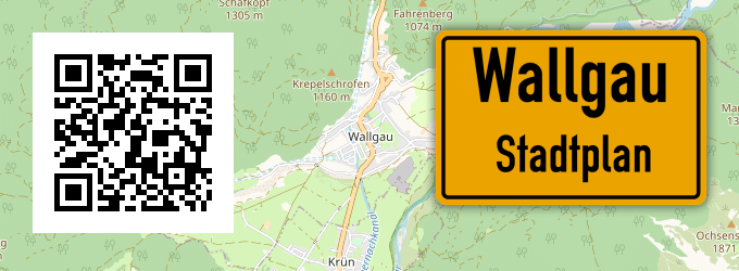 Stadtplan Wallgau