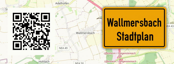 Stadtplan Wallmersbach