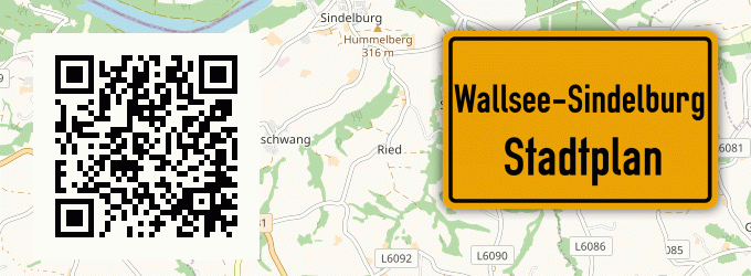 Stadtplan Wallsee-Sindelburg