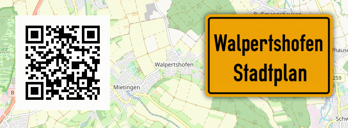 Stadtplan Walpertshofen