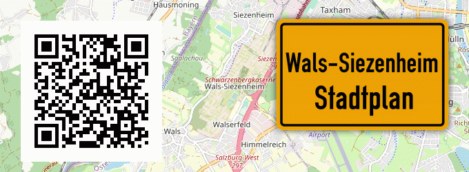 Stadtplan Wals-Siezenheim