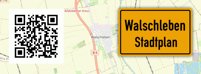Stadtplan Walschleben