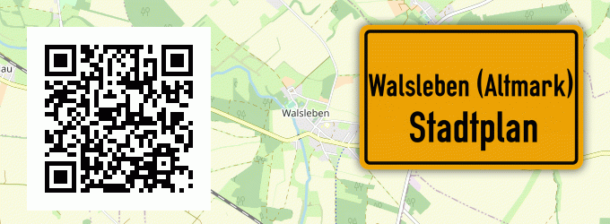 Stadtplan Walsleben (Altmark)