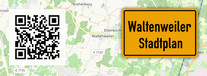 Stadtplan Waltenweiler