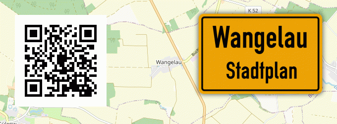 Stadtplan Wangelau