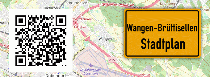 Stadtplan Wangen-Brüttisellen