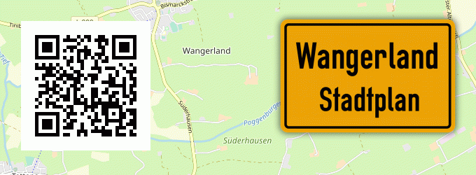 Stadtplan Wangerland