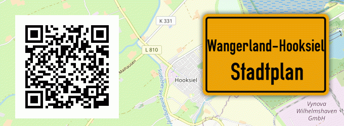Stadtplan Wangerland-Hooksiel
