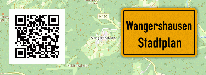 Stadtplan Wangershausen