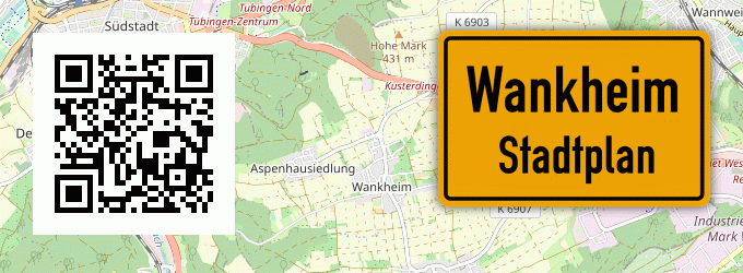Stadtplan Wankheim