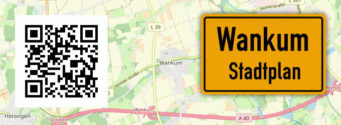 Stadtplan Wankum